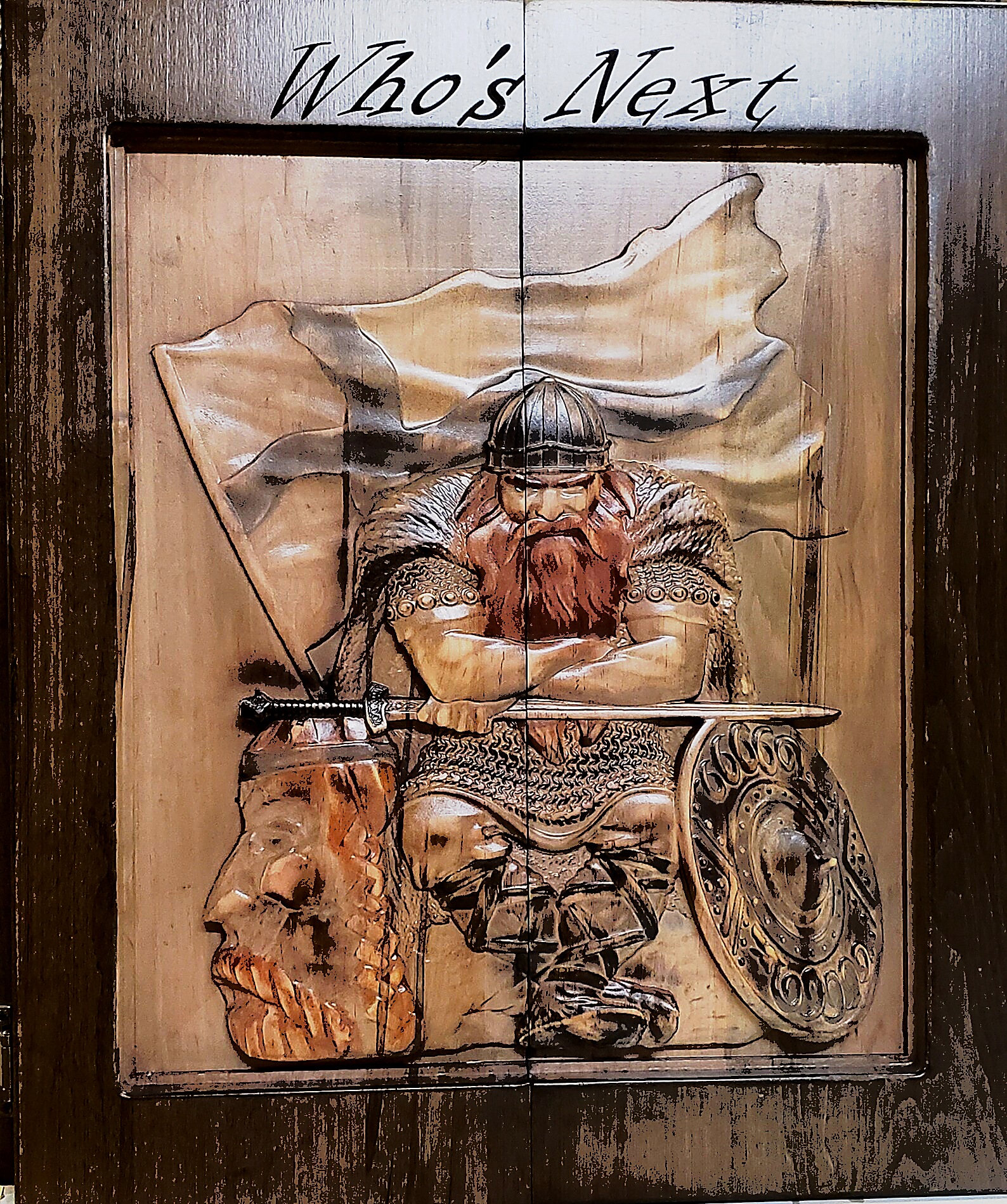 Who's Next — Viking warrior cabinet