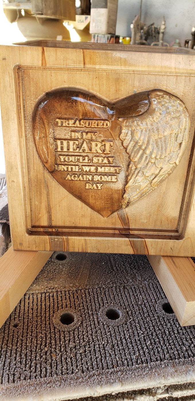 Engraved gift box by Ogi Designs