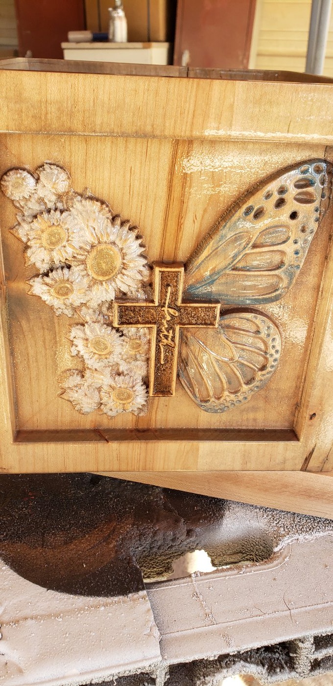 Engraved gift box by Ogi Designs