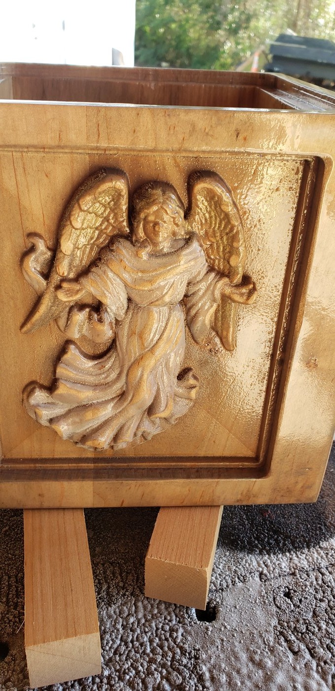 Engraved gift box by Ogi Designs