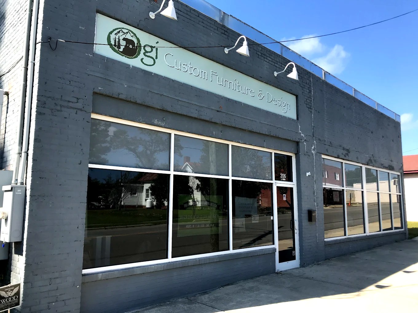 Ogi Custom Furniture and Design storefront — 206 S. Main, Four Oaks NC
