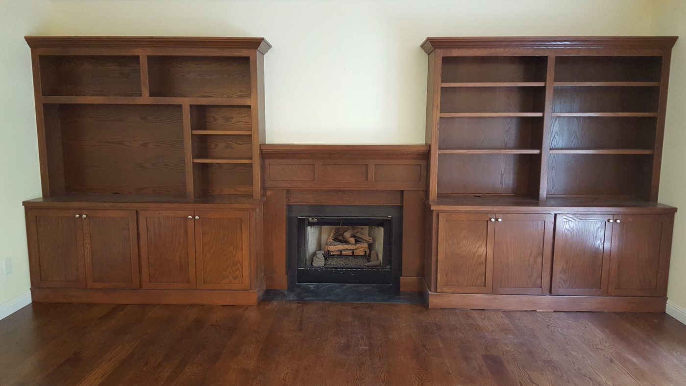 Custom wall unit by Ogi Designs